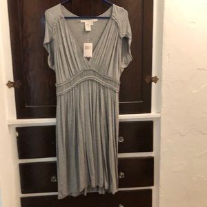 Gray max studio knee length dress